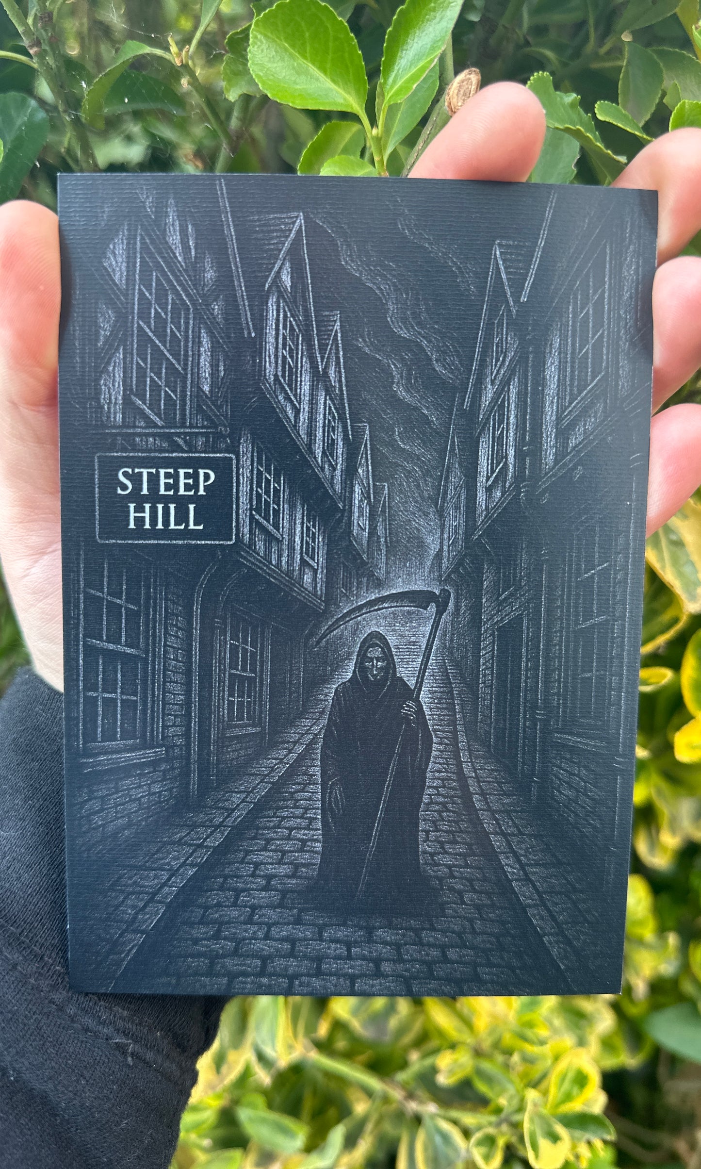 Death’s Summer Holiday Art Print - Steep Hill, Lincoln