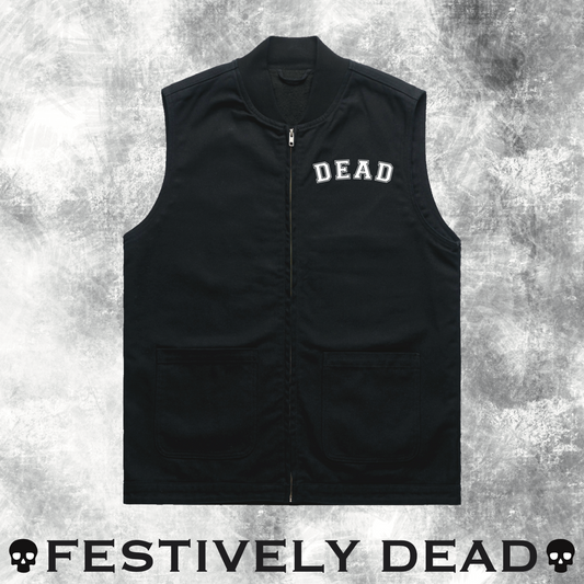 DEAD Canvas Vest Jacket
