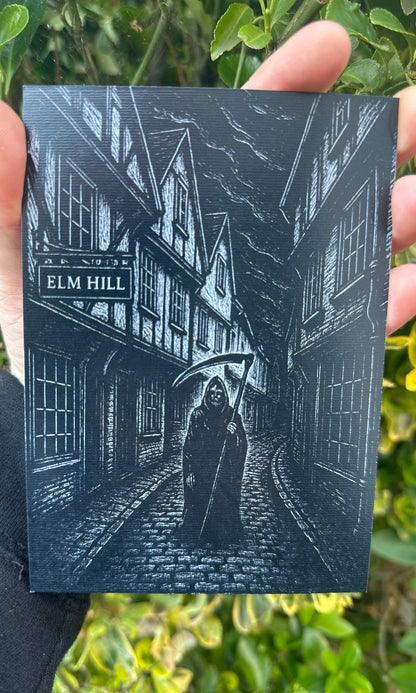 Death’s Summer Holiday Art Print - Elm Hill, Norwich
