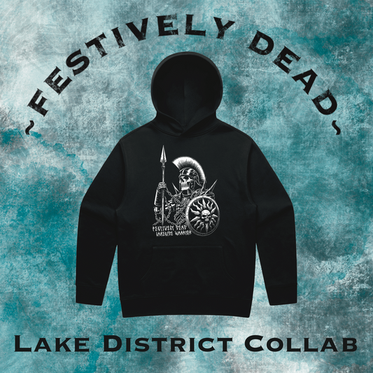 Festively Dead x Lakeside Collab Lakeside Warrior Hoodie