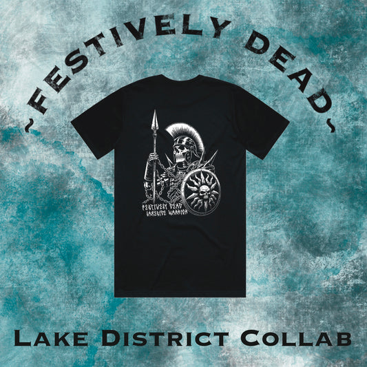 Festively Dead x Lakeside Collab Lakeside Warrior T-Shirt